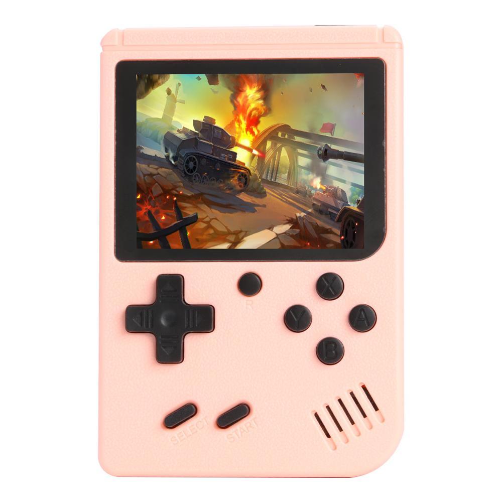 500 trong 1 trò chơi nhỏ chơi cầm tay Người chơi cầm tay Retro Console Boy 8 bit 3,0 inch màu màn hình LCD Gameboy