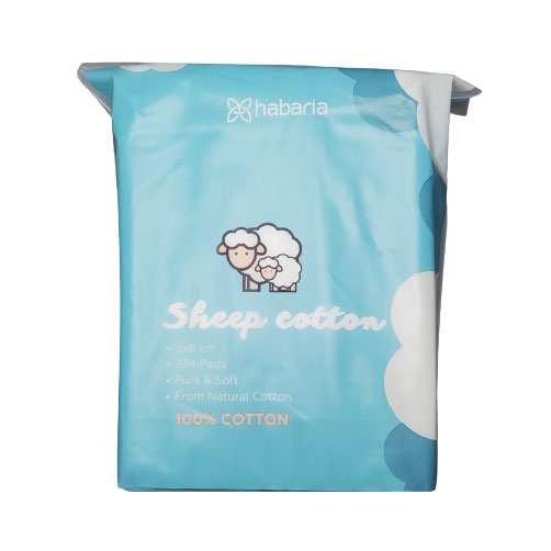 Bông tẩy trang Sheep cotton Habaria 5*6 cm 234 miếng