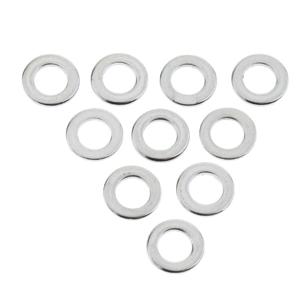 3-7pack 10 Pieces Drum Screw Gasket Percussion Instrument Parts Iron