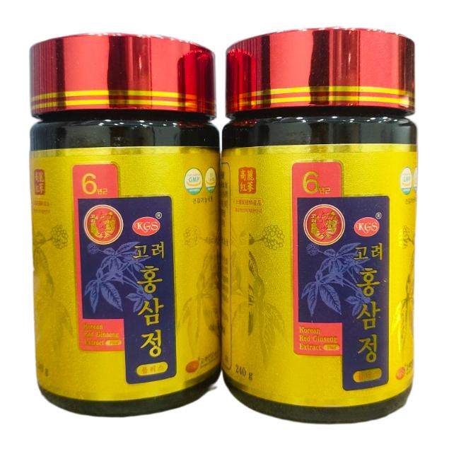 Thực Phẩm Bảo Vệ Sức Khỏe Cao Hồng Sâm Plus KGS (240g x 2 Hộp)