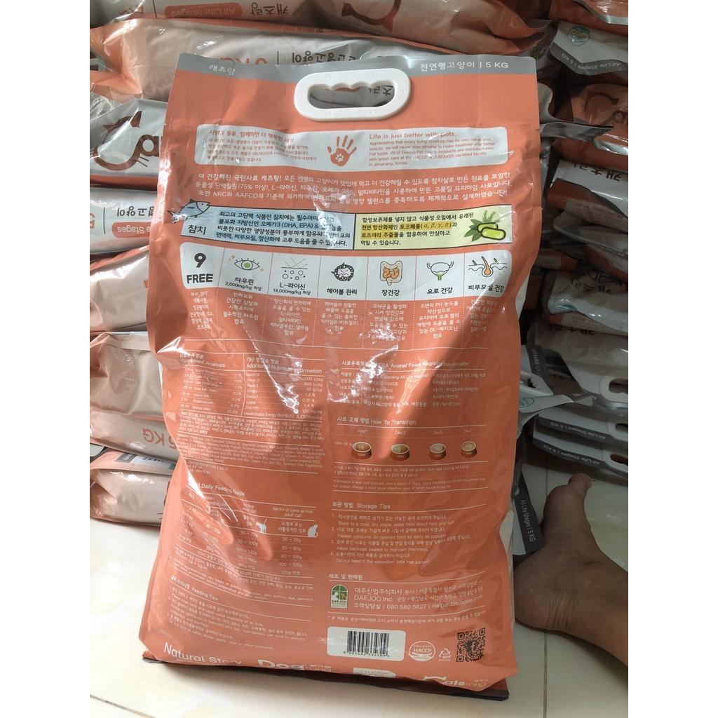 Thức ăn hạt cho mèo catsrang 5kg nhập khẩu từ Hàn Quốc