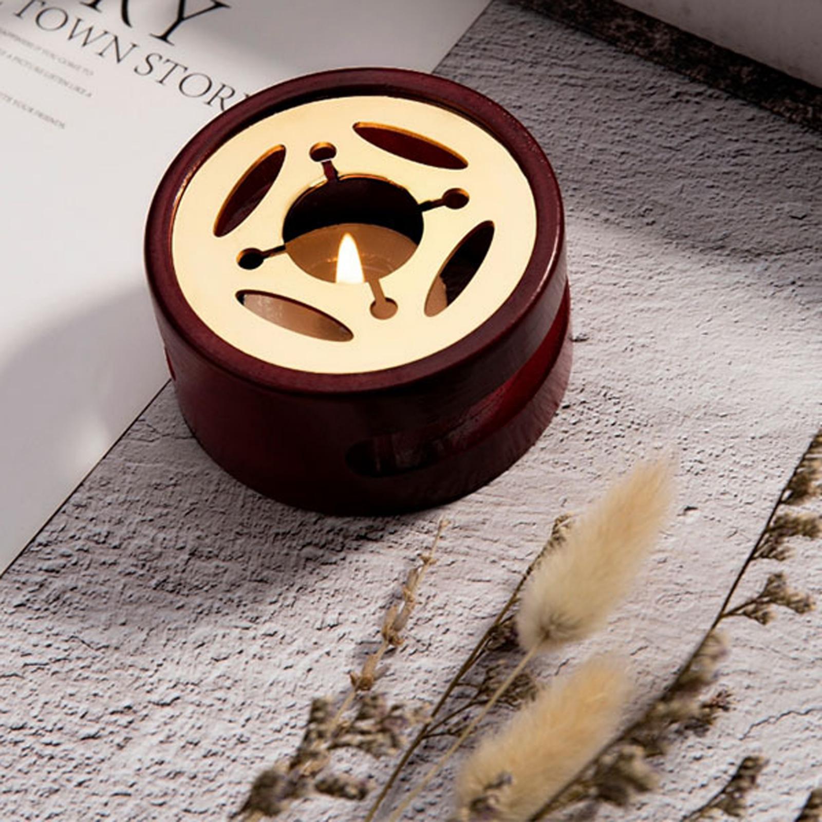 Wax Seal Kit Vintage Style Sealing Wax Furnace Stove Wood Wax Seal Warmer Wax Seal Melting Furnace Tool Decorative Craft Gifts