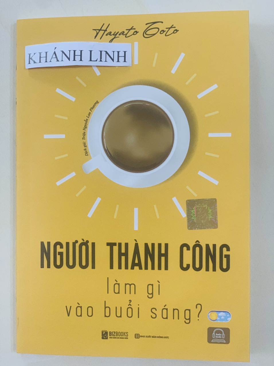 Sách Người thành công làm gì vào buổi sáng (MC)