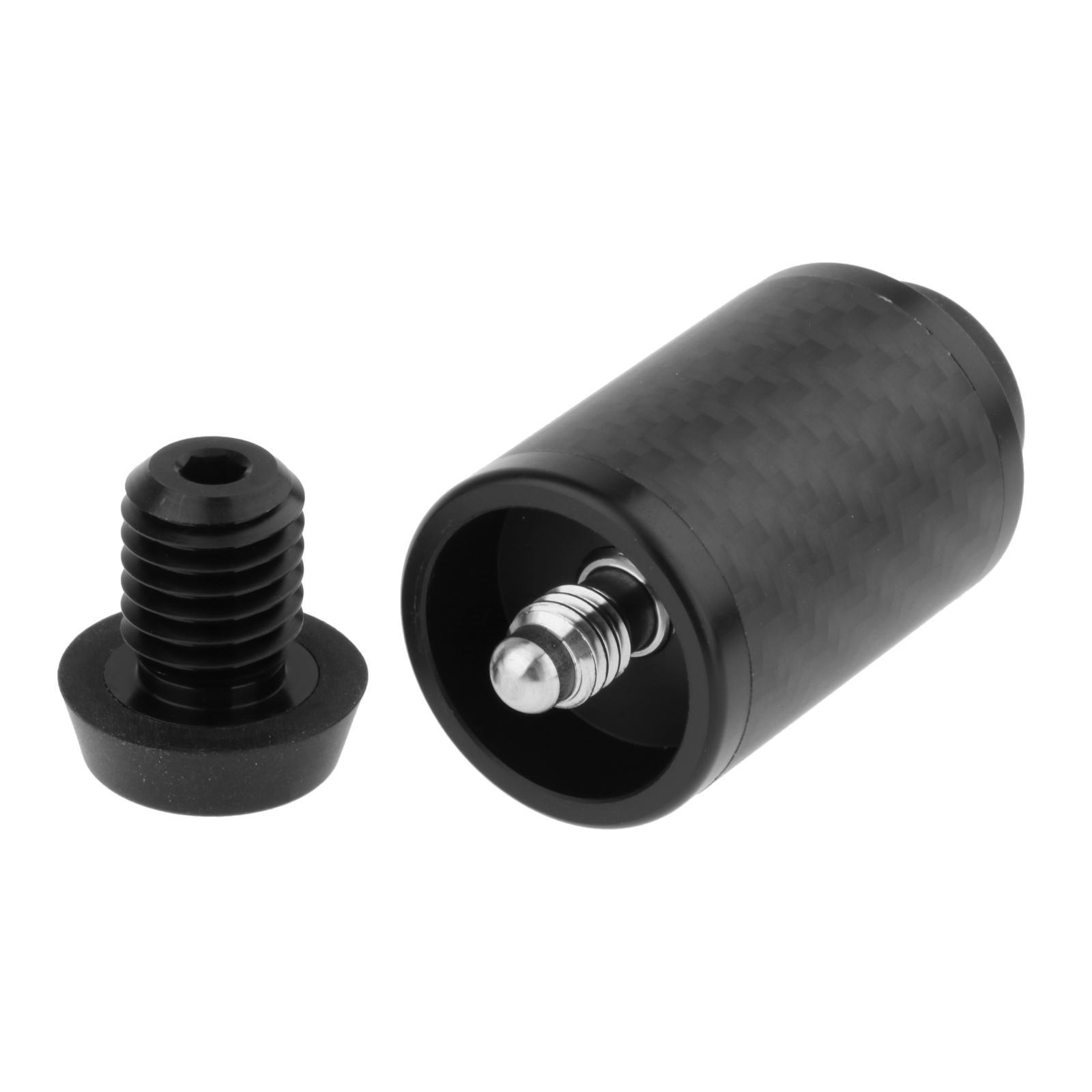 Pool Cue Extension Billiard Supplies Rear Plug with Bumper Pool Cue Extender