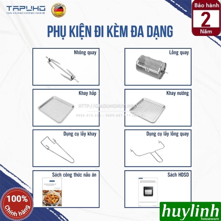 Nồi chiên hơi nước cao cấp TAPUHO TSF16 - Thương hiệu Đức - 2.800w - 16 lít - BH 2 năm
