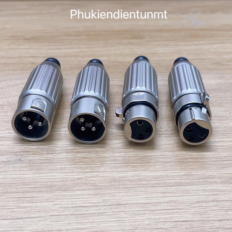 Rắc canon , XLR hàn dây hàng loại 1