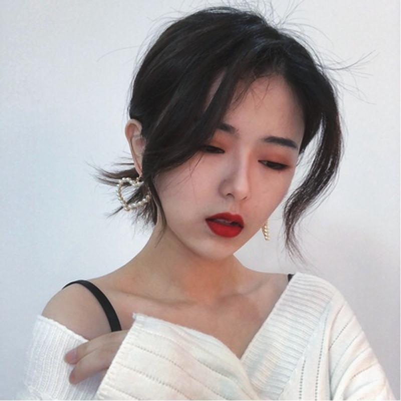 Bông tai nữ trái tim đính ngọc sang trọng quyến rũ