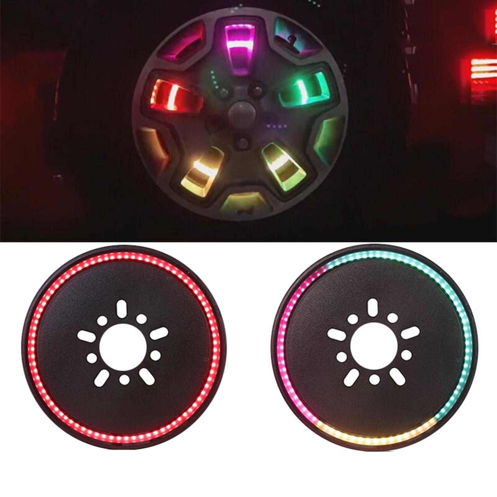 RGB Spare Tire Brake Rear Wheel Lights Fit for