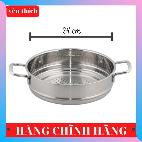 Lồng xửng inox 430 size 24cm dùng để hấp xôi - hấp cá