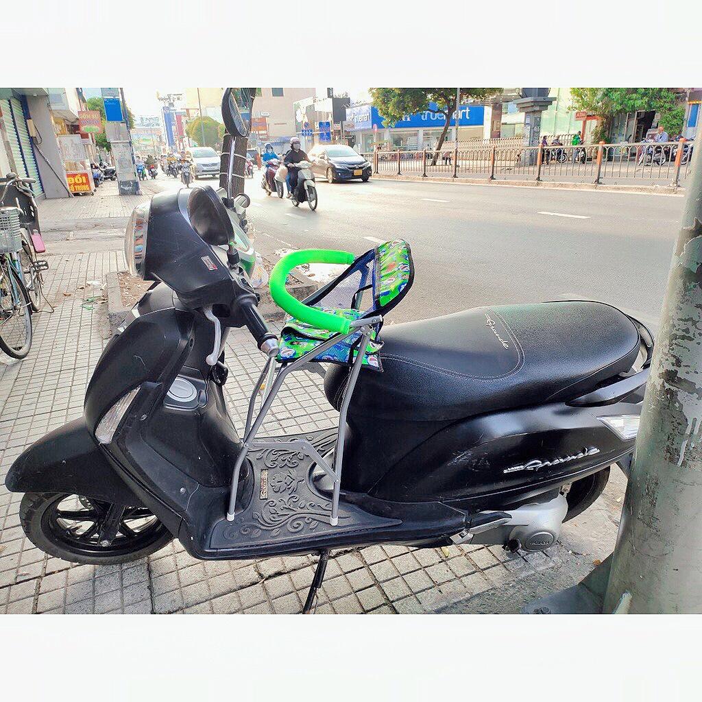 Ghế ngồi xe Grande , GHẾ GA XẾP SẮT SƠN TĨNH ĐIỆN