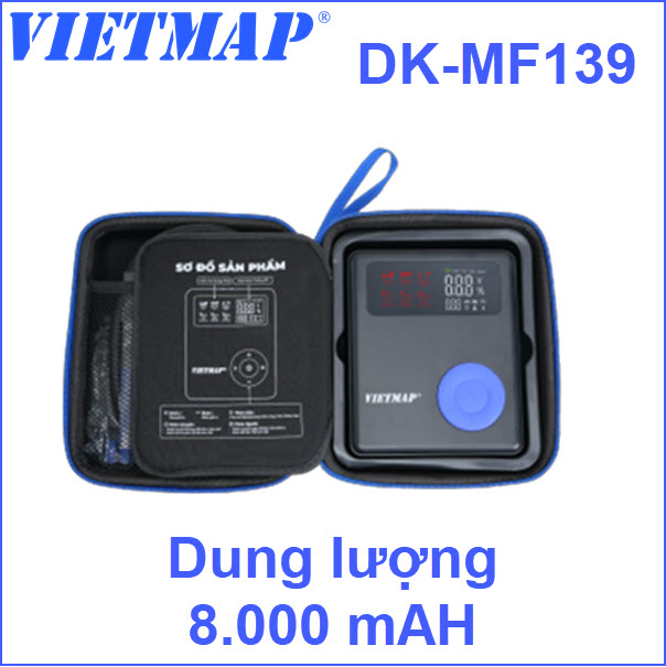 KÍCH BÌNH BƠM LỐP VIETMAP MF139 5 TRONG 1 (PHIÊN BẢN MỚI)