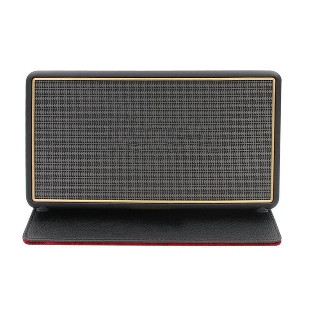 Bìa vỏ có thể gập lại cho Marshall Stockwell Splaker Bt Loa Black Wireless Bluetooth Loa PU Bảo vệ Vỏ bọc Color: Nylon bag
