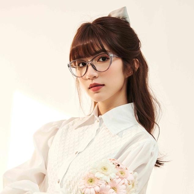 Gọng kính mắt mèo nữ LILYEYEWEAR chất liệu cao cấp kiểu dáng mới lạ thời trang C0012