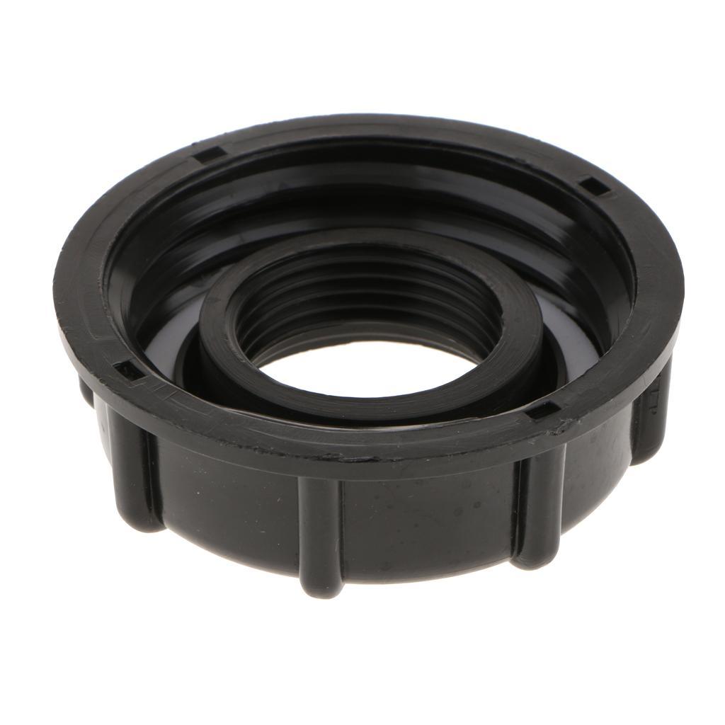 3PCS IBC Water Tote Tank Adapter Hose  for 60mm Outlet Plastic 1Inch