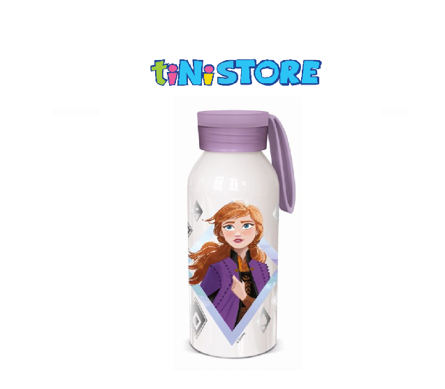 Bình nước kèm dây silicone 510ml nhân vật Frozen