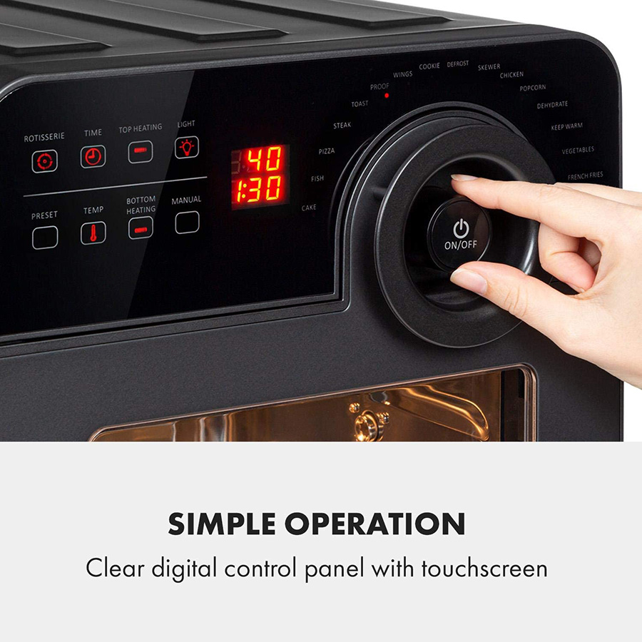 Nồi chiên không dầu Klarstein AeroVital Cube - 12 lít