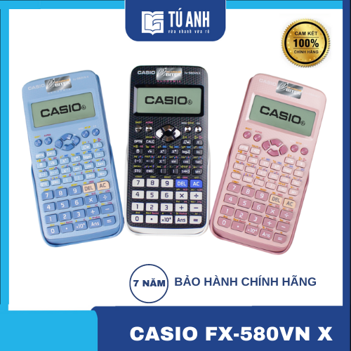 Máy Tính Casio FX 580 VN X (Lựa Chọn Màu Sắc)