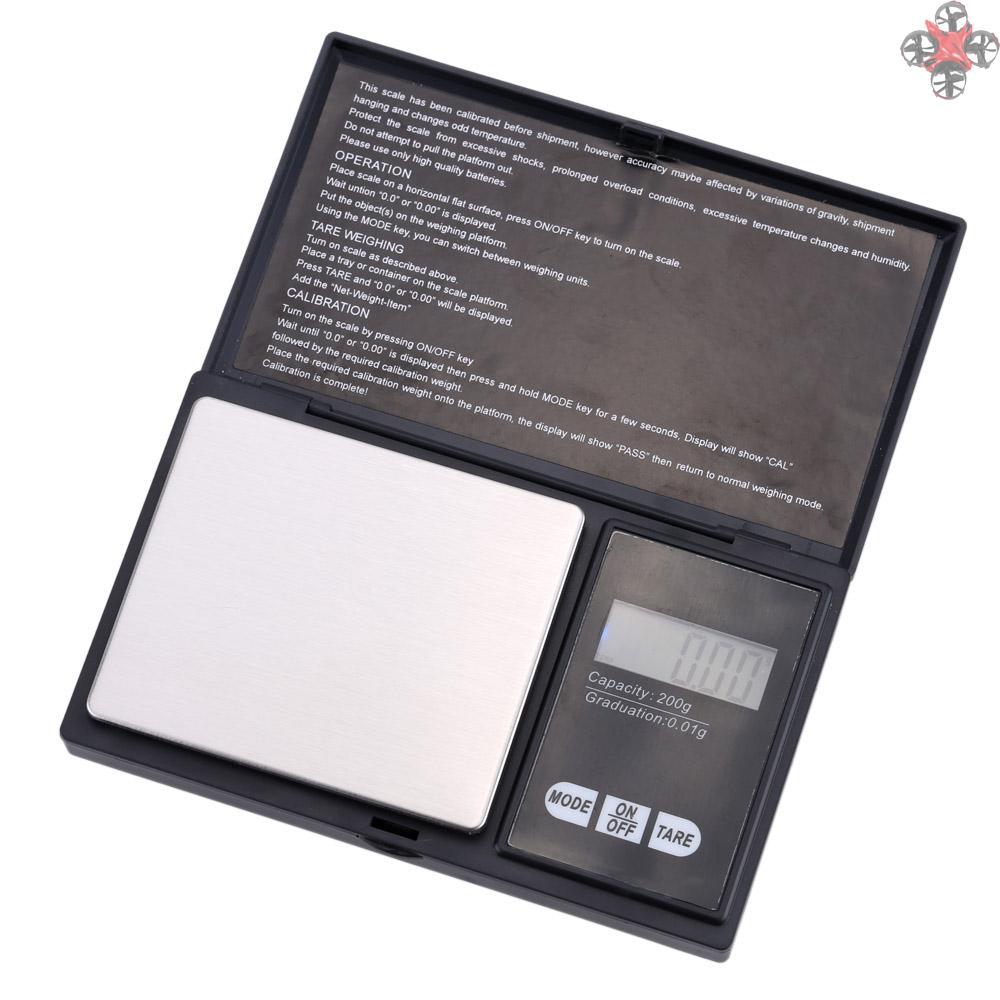 Cân Điện Tử Mini Chuyên Nghiệp 200g X 0.01g