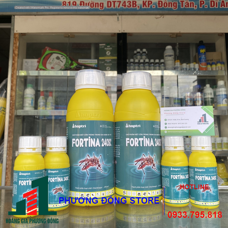 Thuốc diệt muỗi và côn trùng Fortina 240SC-100ml