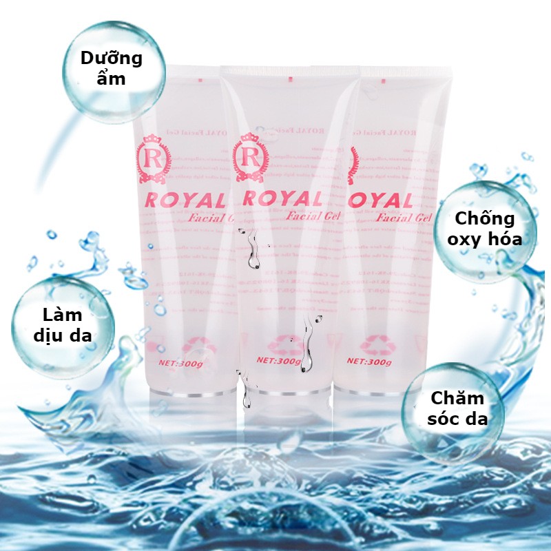 Gel lạnh triệt lông Royal - Gel lạnh làm ẩm da, dịu da kết hợp cùng máy triệt lông, máy nâng cơ, máy Hifu, máy RF, máy IPL và các thiêt bị làm đẹp khác - Gel lạnh triệt lông dưỡng da chuẩn spa ngay tại nhà - Gel siêu âm dùng cho máy laser