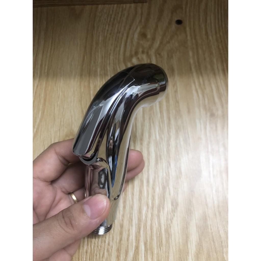 Bộ vòi xịt vệ sinh đầu lươn áp lực nước cao siêu bền mạ Niken và Chrome nhiều lớp