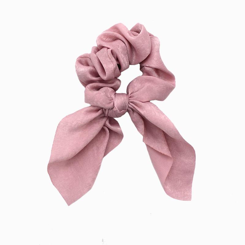 DÂY BUỘC TÓC/ CỘT TÓC NƠ SCRUNCHIES CÓ SẴN 10 CM, SATIN VÂN, TINH TẾ, SANG TRỌNG, TIỆN DỤNG, KTC.M18