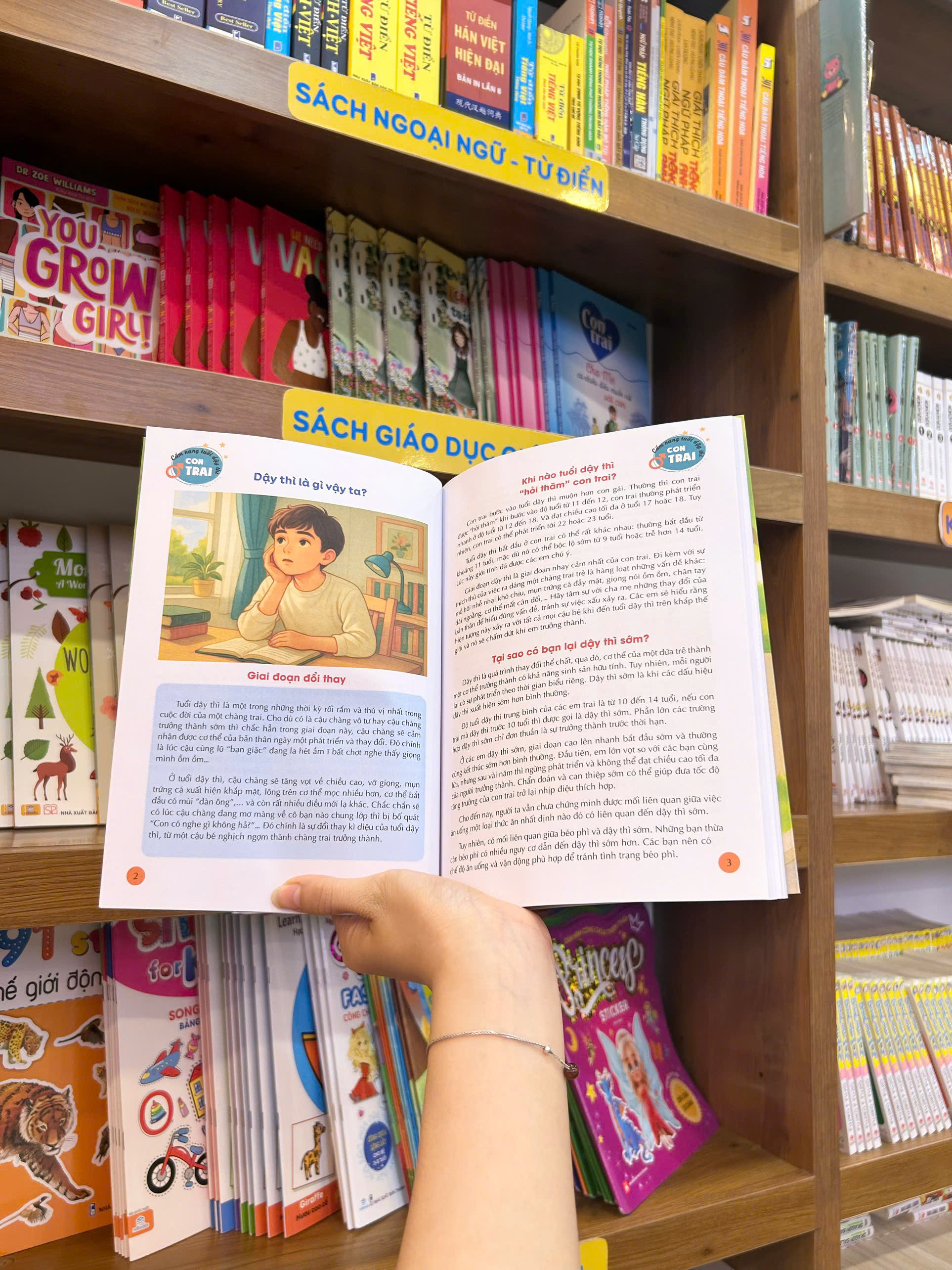 Sách - Cẩm Nang Tuổi Dậy Thì Con Trai - Ndbooks