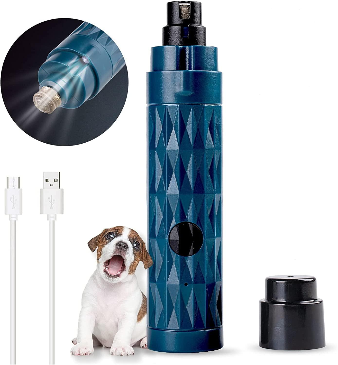 Máy mài móng tay không dây 2 tốc độ với tông đơ cắt móng tay thú cưng có thể sạc lại USB