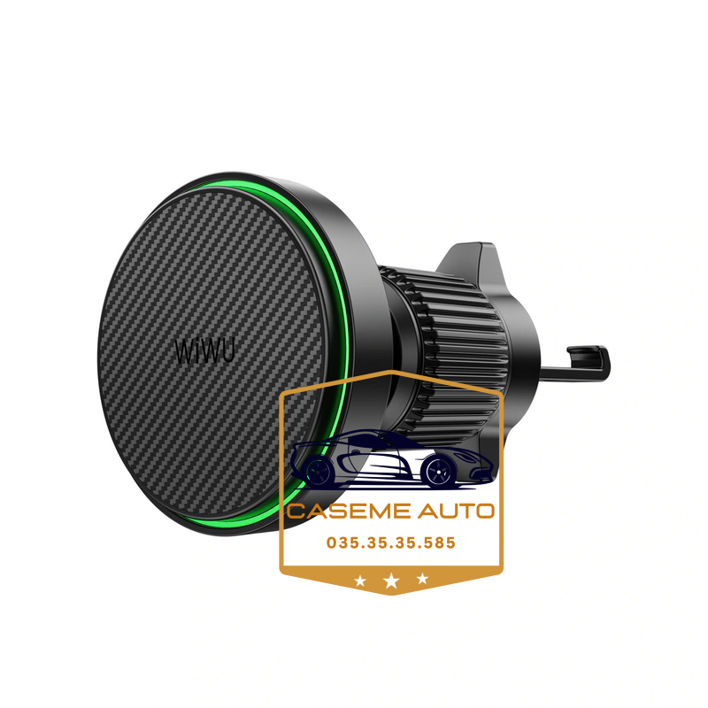 Bộ Sạc Không Dây Từ Tính Gắn Xe Ô Tô CH-325 15W Chuẩn Qi2.0, Xoay 360°, Gắn Cửa Gió Điều Hòa Ô Tô - Hàng Chính Hãng