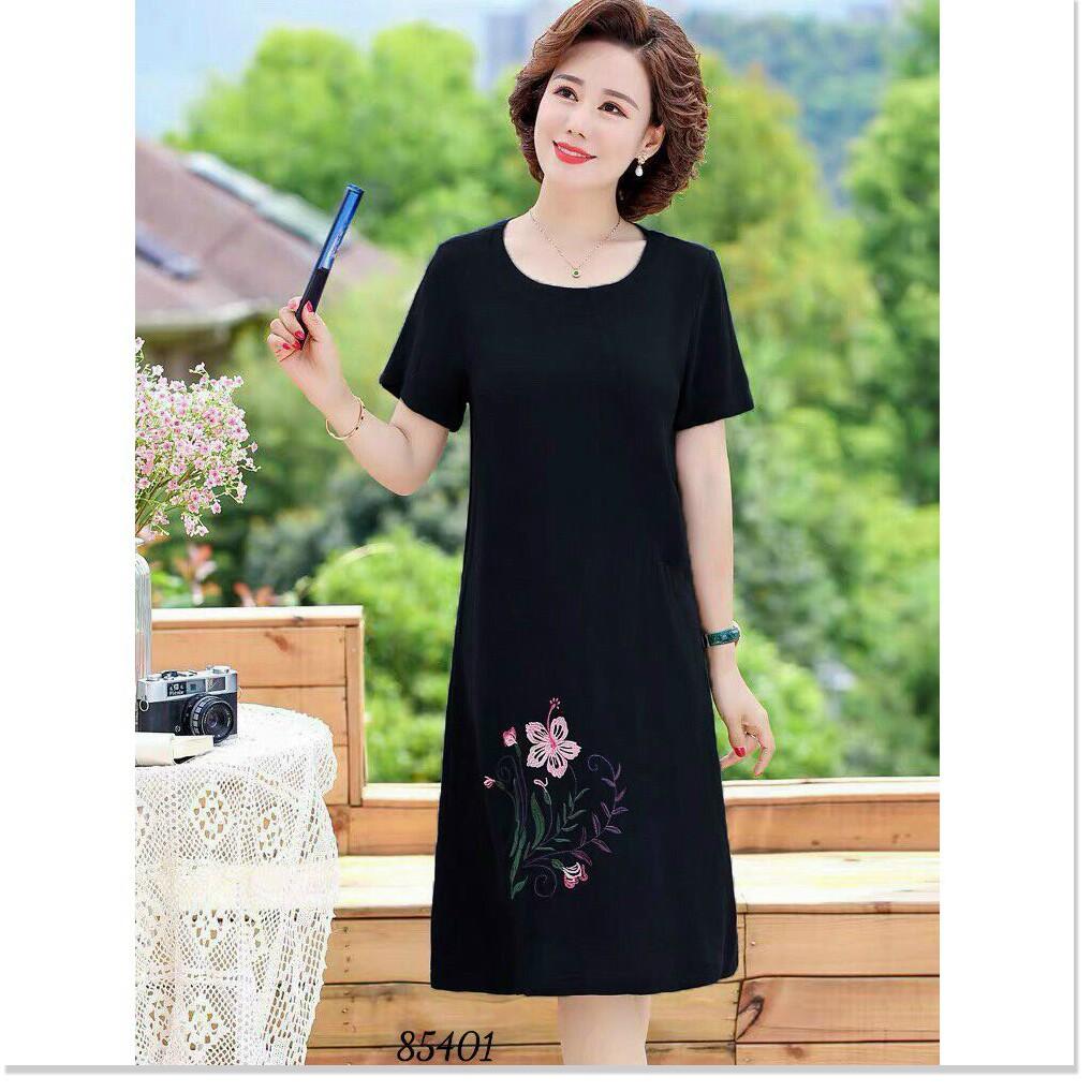 ĐẦM THÊU HOA,HỌA TIẾT TRƠN NHƯNG KHÔNG KẾM PHẦN SANG TRỌNG THỜI TRANG VINA 1HIT FASHION