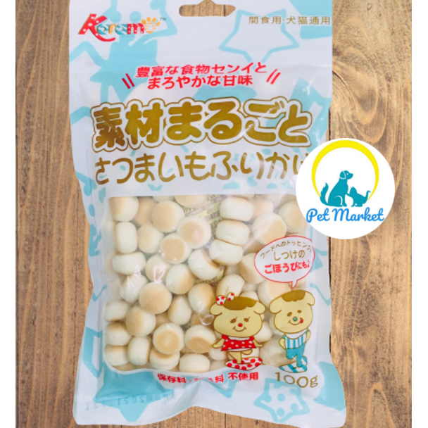 BÁNH QUY THƯỞNG| BÁNH THƯỞNG CHO CHÓ 6 VỊ 100g/gói