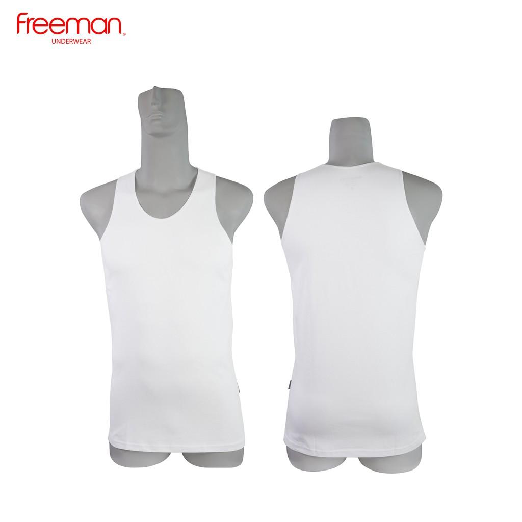 [Combo 3] Áo thun nam ba lỗ viền áo mỏng cotton FREEMAN ASF207