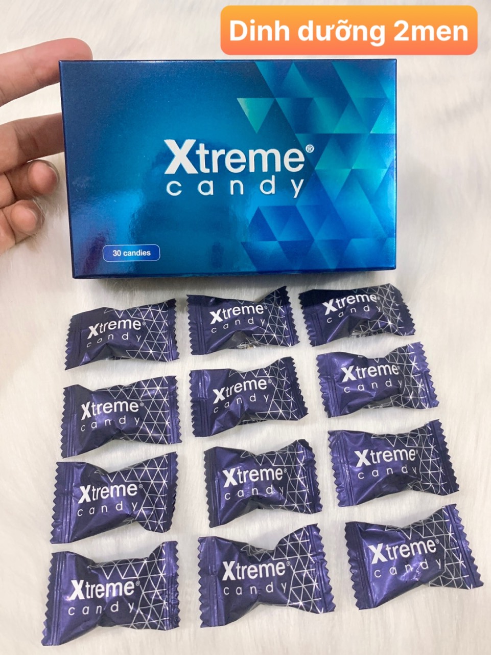 Hộp 30 viên Kẹo Sâm Xtreme Candy - Tăng Cường SL Nam Giới