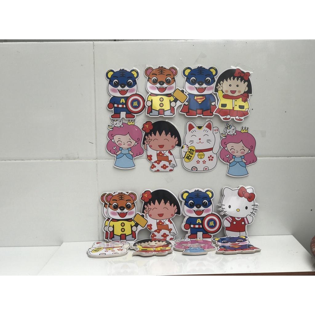 Bao lì xì chibi chipi lì xì hoạt hình tết nhâm dần 2022 mới cao cấp đẹp độc lạ