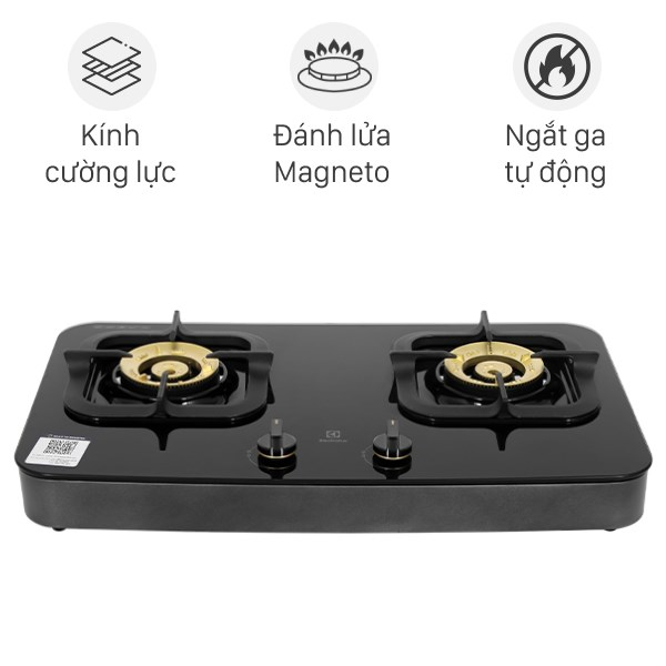 Bếp gas Electrolux ETG7286GKR - Hàng chính hãng