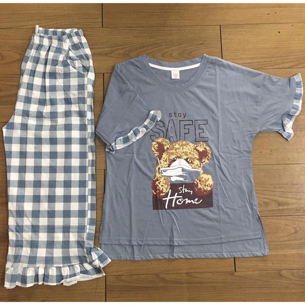 Set đôi nam nữ quần lửng phù hợp các cặp đôi, nhóm bạn dùng làm dresscode trong các buổi party mùa hè