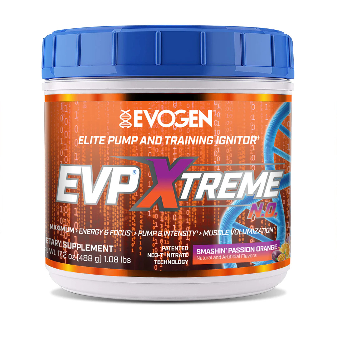 Evogen EVP Extreme (40 Liều), XTREME Pre-Workout Hỗ Trợ Tỉnh Táo, Tập Trung Năng Lượng Trước Tập, Sức Mạnh, Sức Bền