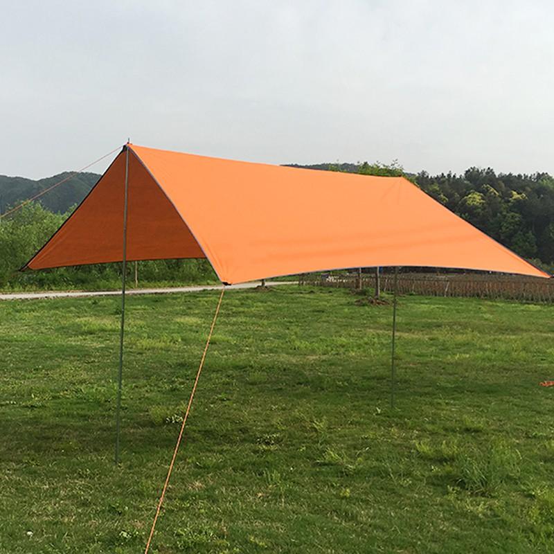 Tấm bạt 3x3m tăng mái che lều cắm trại dã ngoại chống nước có combo cây chống kèm dây với túi đựng - Tăng lều