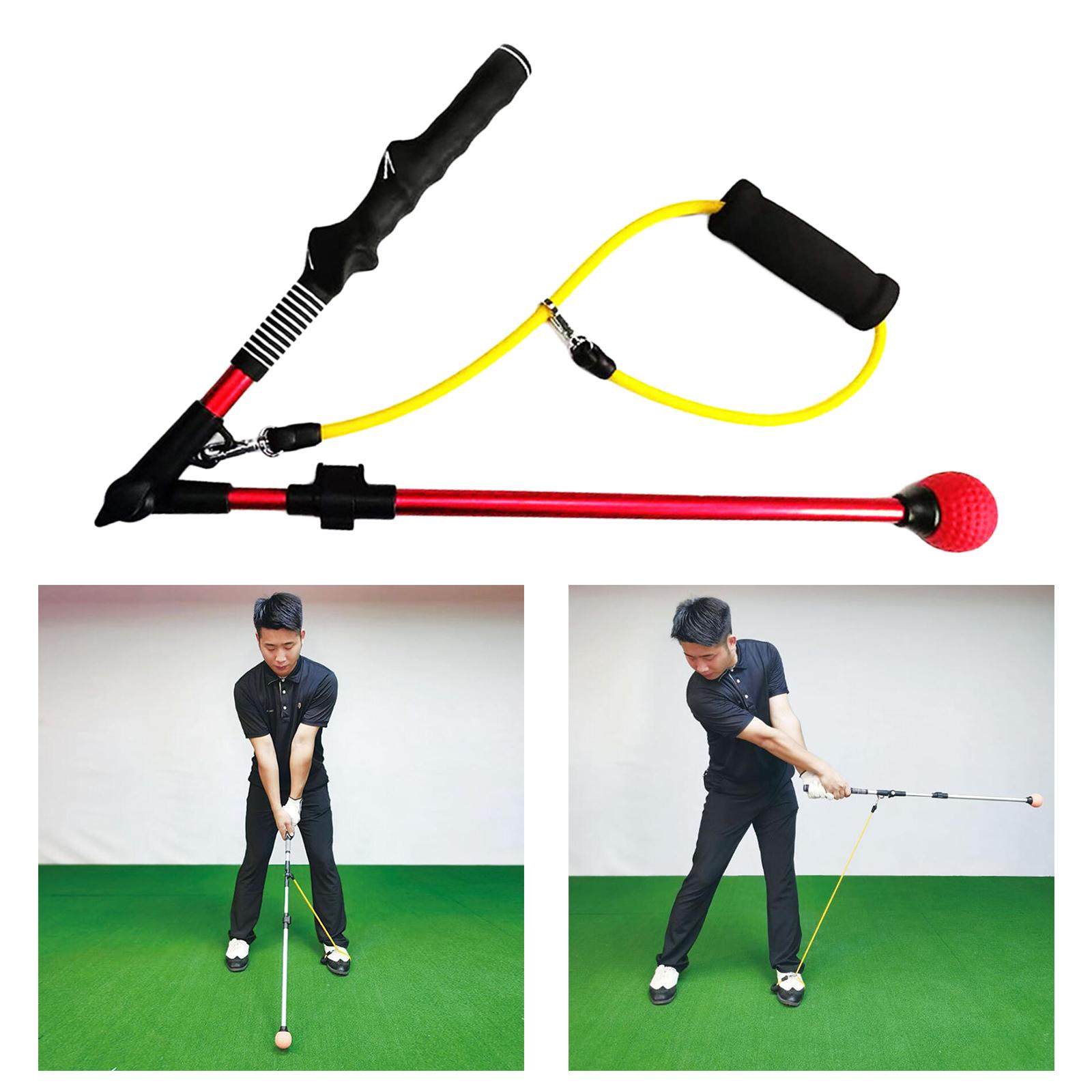 Golf Swing Trainer Golf Alignment Warm-Up Stick Training Aid Practice