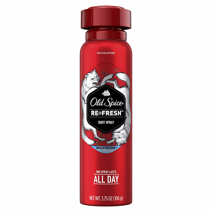 Xịt khử mùi Old Spice Wolfthorn 106g