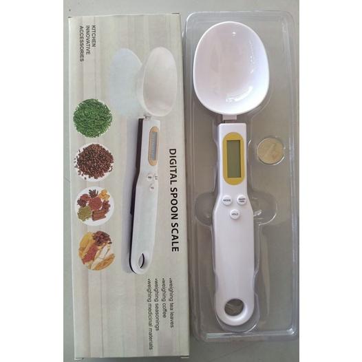 Thìa cân tiểu ly điện tử nhà bếp 500g mini bỏ túi độ chính xác cao dùng đong gia vị làm bánh