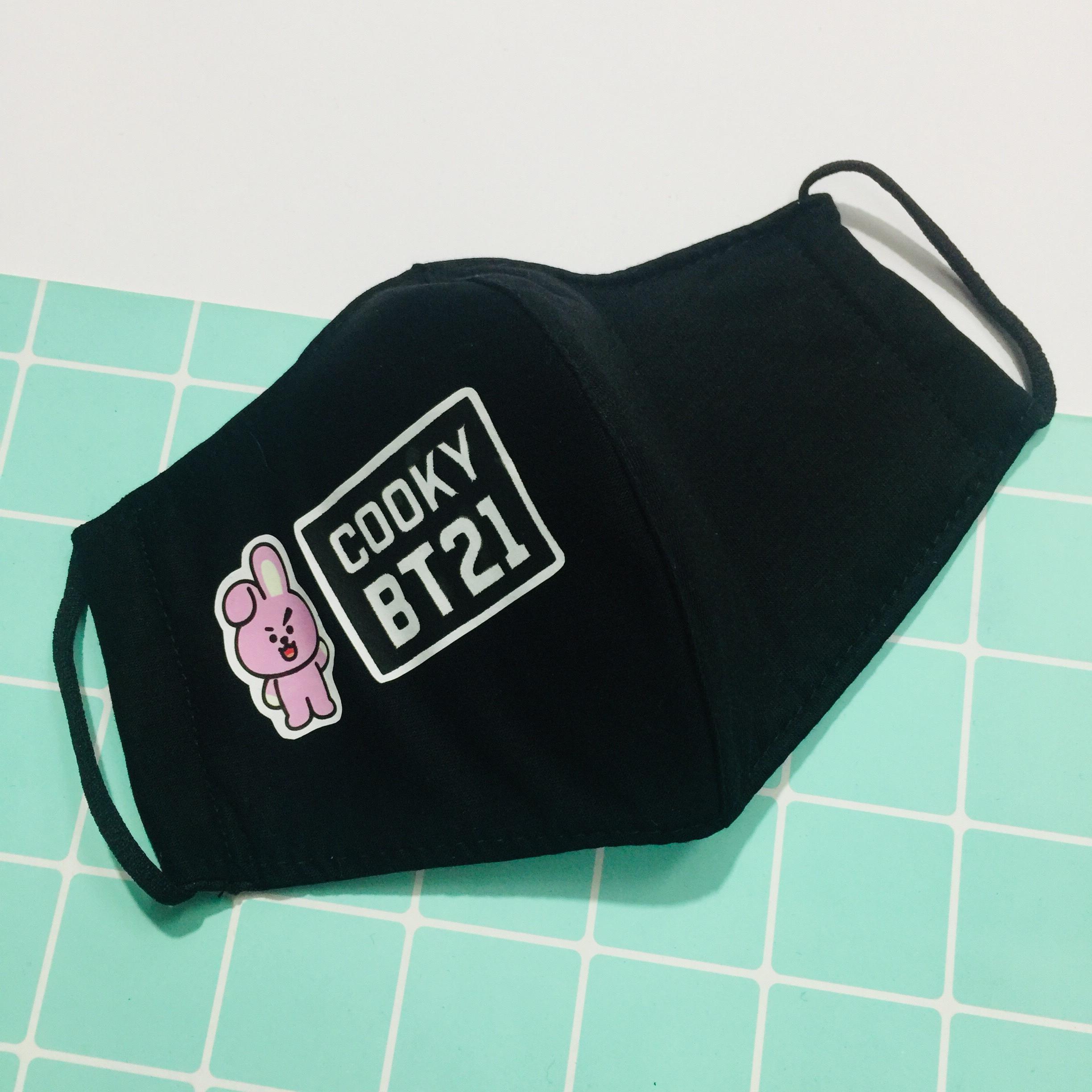khẩu trang BTS BT21