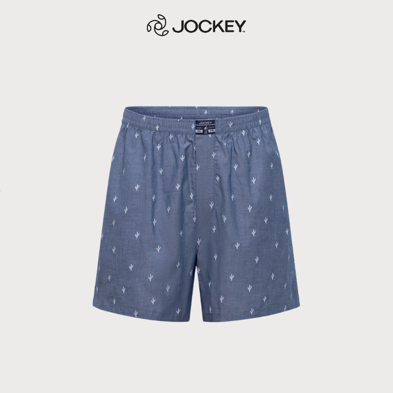 Quần short Boxer Kate nam Jockey in họa tiết form cải tiến - J1308