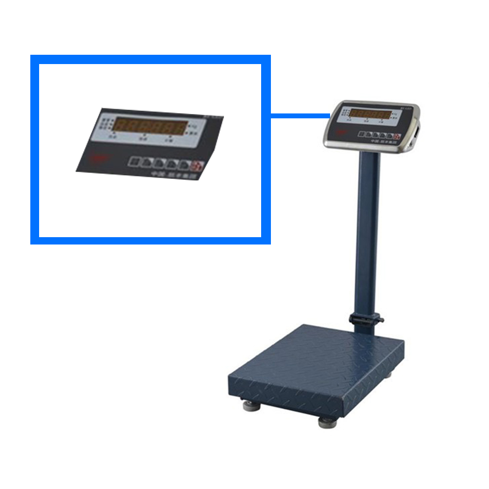 Cân Bàn Điện Tử Công Nghiệp ABG Tcs.B1.F (Loại 300Kg) Mặt Bàn 40*50 cm , Khung Thép Không Rỉ, Đầu Cân Bằng Inox, Nắp Chống Bụi Cho Cảm Biến Tải Trọng -  Hàng Chính Hãng