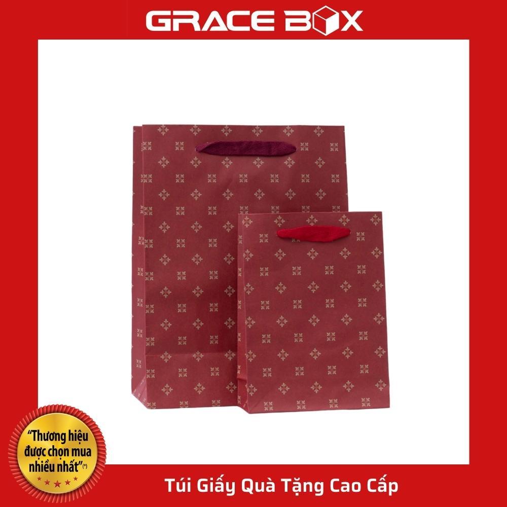 Túi Giấy Quà Tặng Hoa Văn Cao Cấp