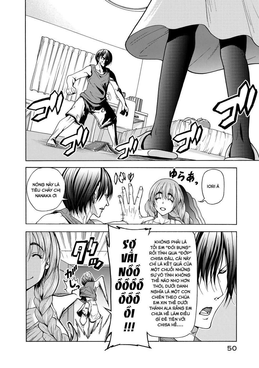 cô gái thích lặn - grand blue chapter 27 4
