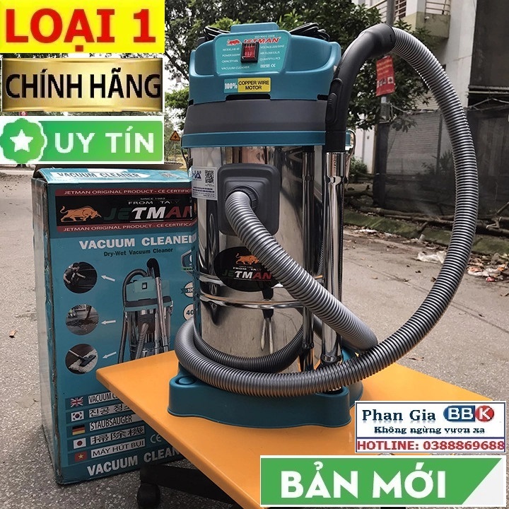 Máy Hút Bụi Công Nghiệp Jetman 25L+30L+40L (Bảo hành 1 năm)