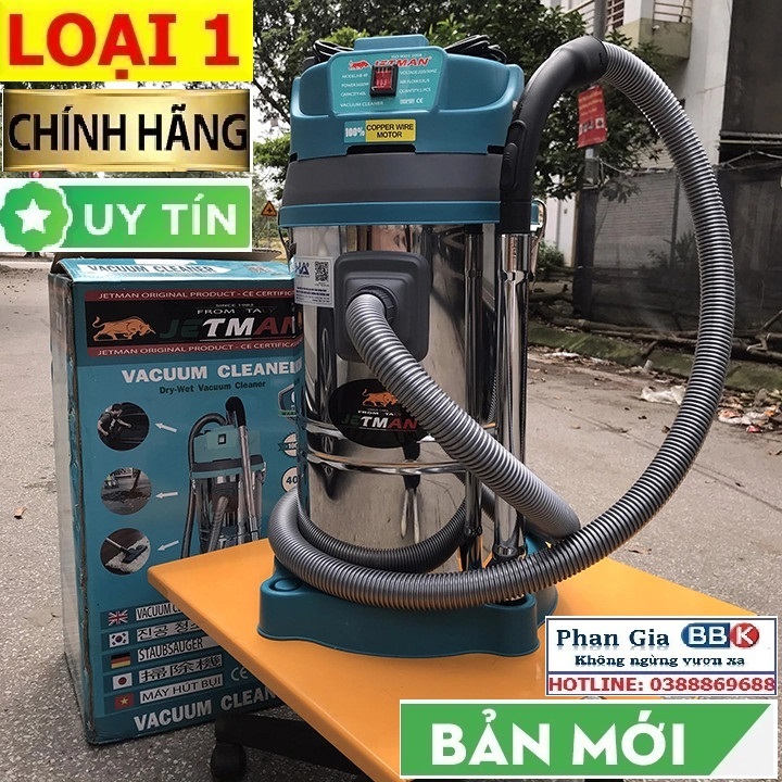 Máy Hút Bụi Công Nghiệp Jetman 25L+30L+40L Hàng chính hãng 100%