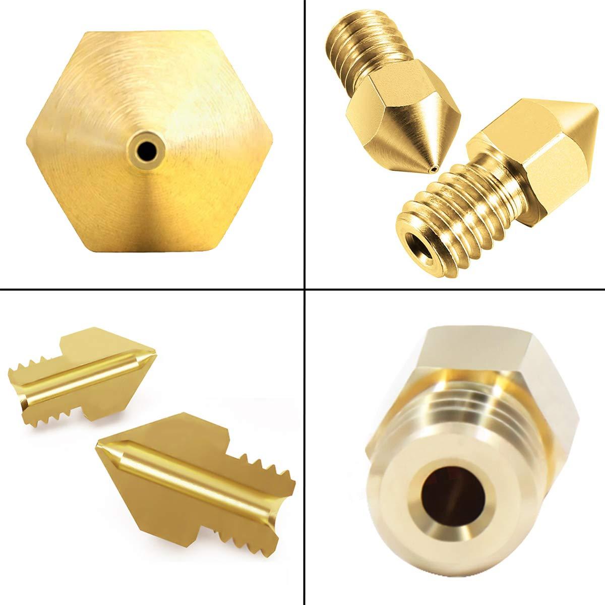 5/10pcs 1.75mm MK8 Máy in 3D Máy in đồng đùn đầu in