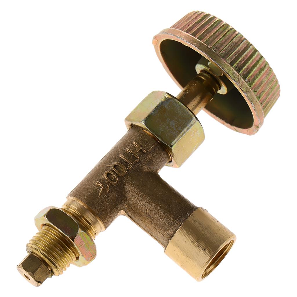 2xGas Connector Shut Off Valve Gas Brass Adapter Gas Ball Valve
